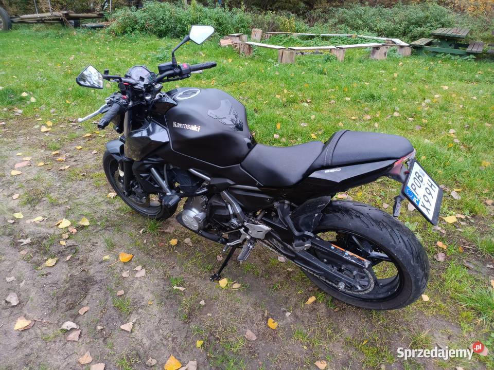 Kawasaki z 650 2017 rejna A2 odblokowany 32000km