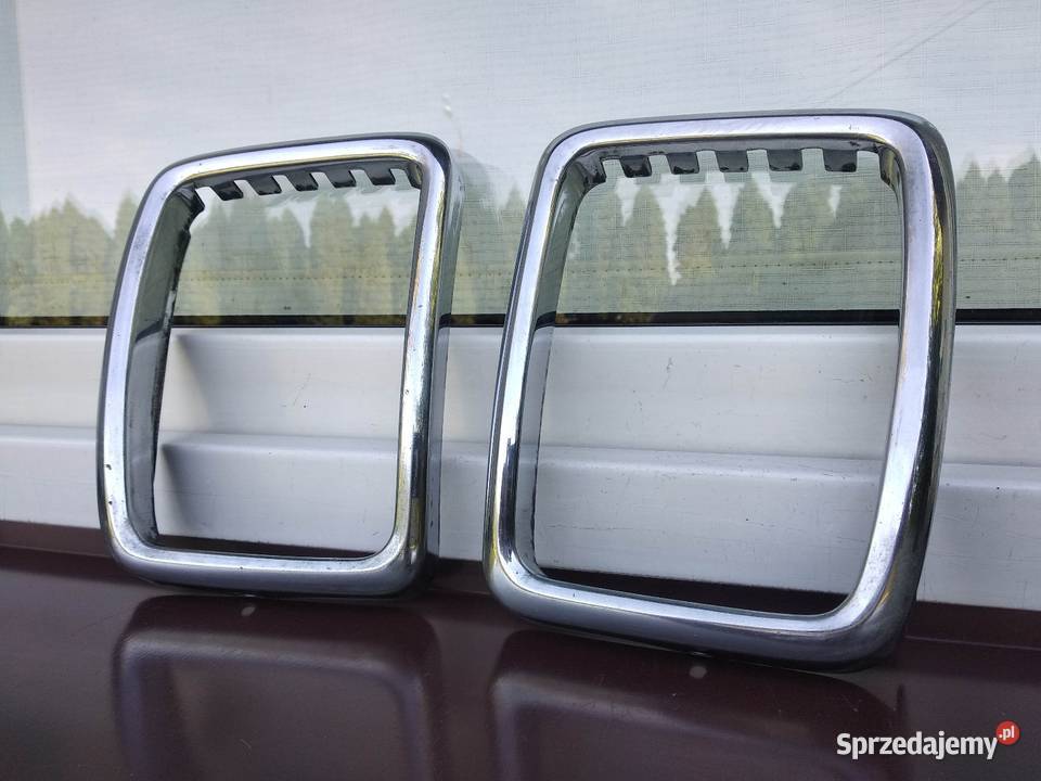 BMW E30 nerki chrom prawa lewa komplet oryginał Karoseria łódzkie Sieradz