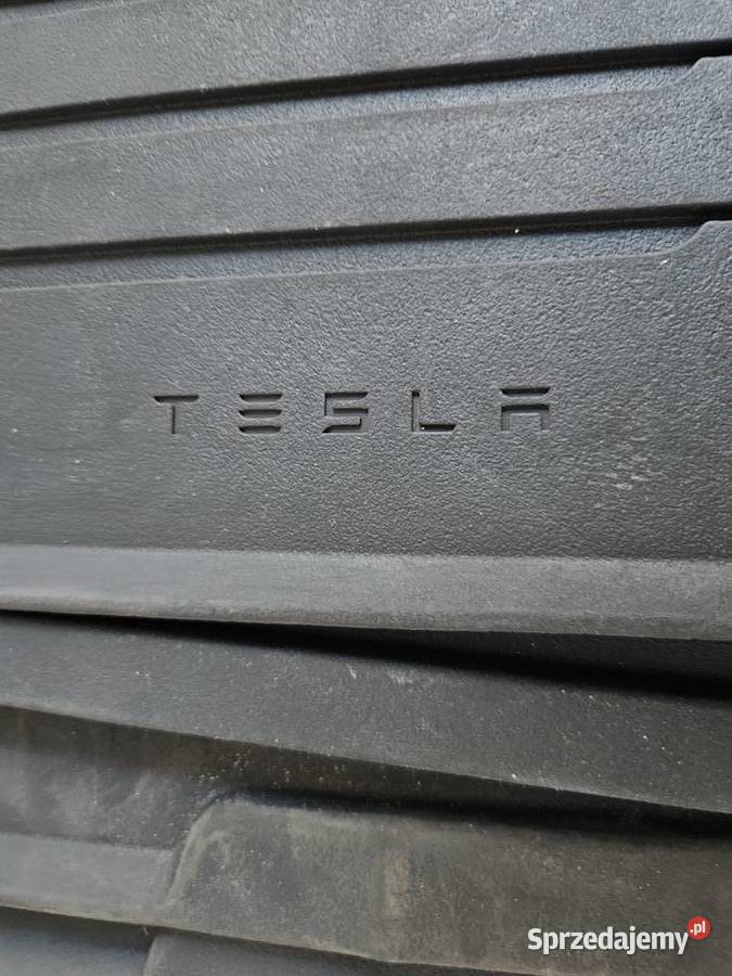 Dywaniki gumowe oryginalne marki Tesla do modelu