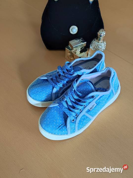 Pepe Jeans Sneakersy Brixton Denim codzienne