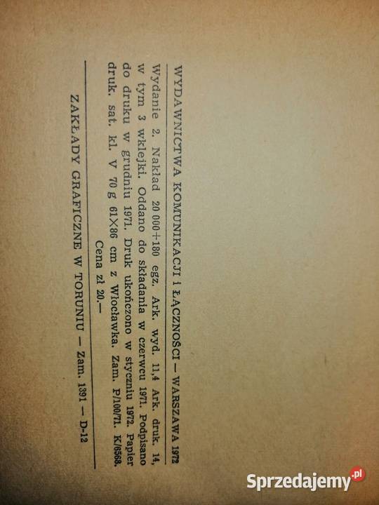 T Głuski M Próchnicki Magnetofon Tonette WKŁ Zgierz sprzedam