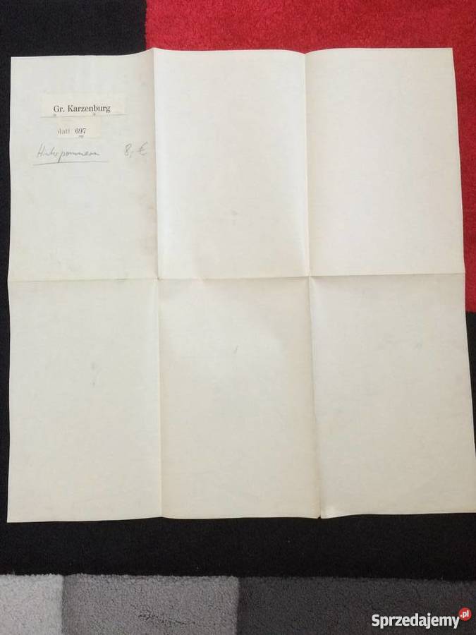 304 Niemiecka mapa gm Biały Bór Szczecin