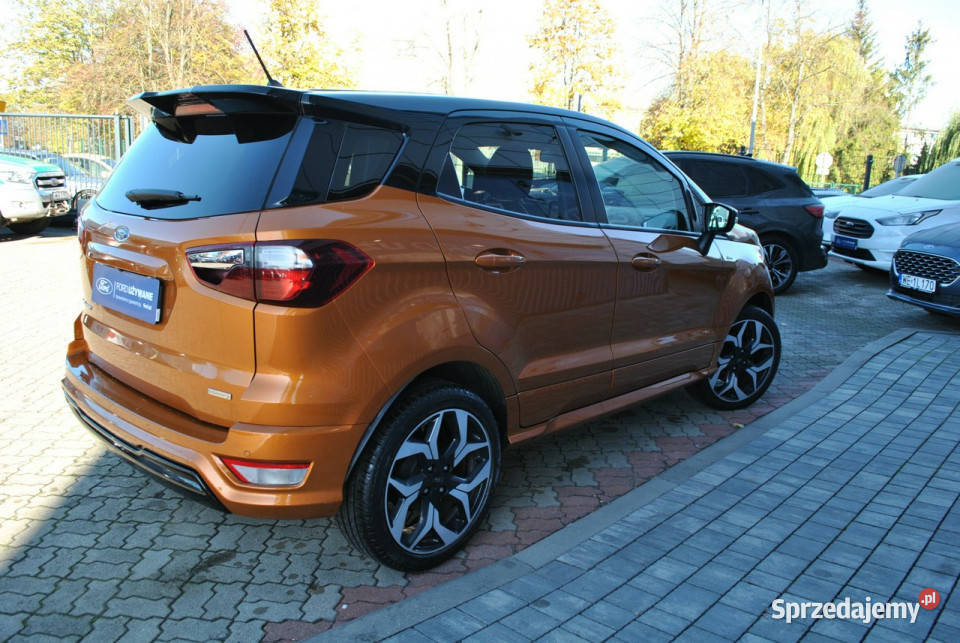 Ford EcoSport STLine Black 10 EcoBoost 140 M6 tempomat podlaskie Białystok