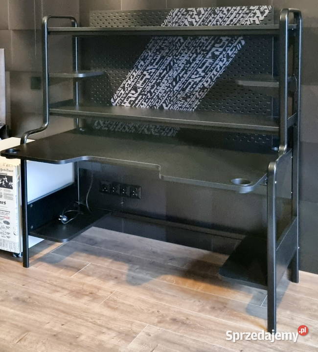 Ikea Fredde Biurko Gamingowe czarne Sosnowiec sprzedam