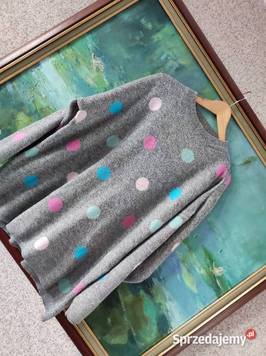 sweter duży oversize szeroki ciepły mięciutki kolorowy Kielce