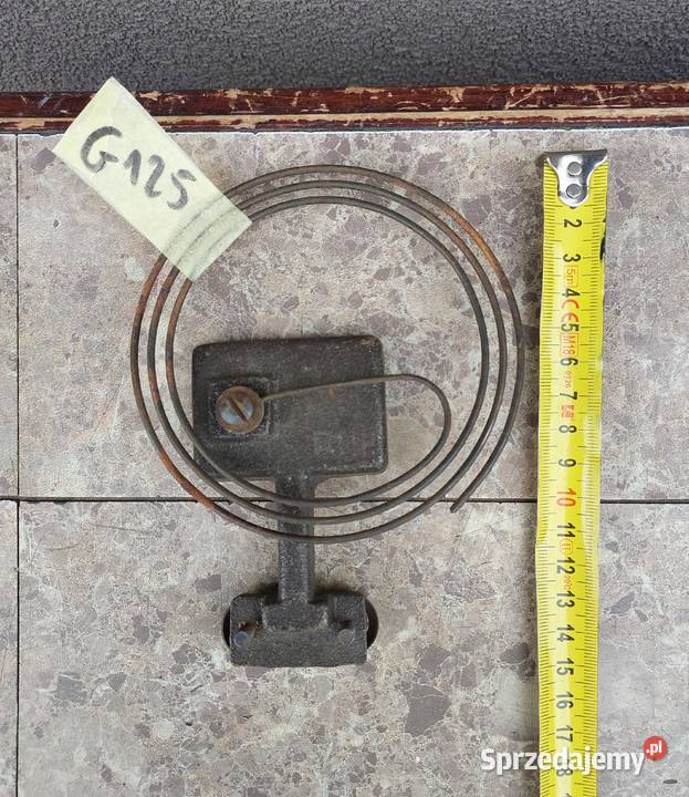 G125 Gong starego zegara ściennego mały spiralny Tczew sprzedam