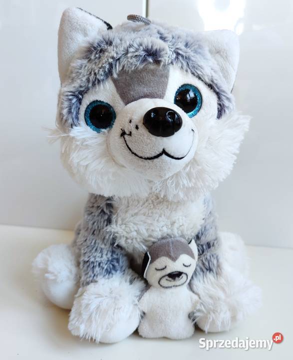 Nowa maskotka mama husky i dziecko Jafri Toys Katowice