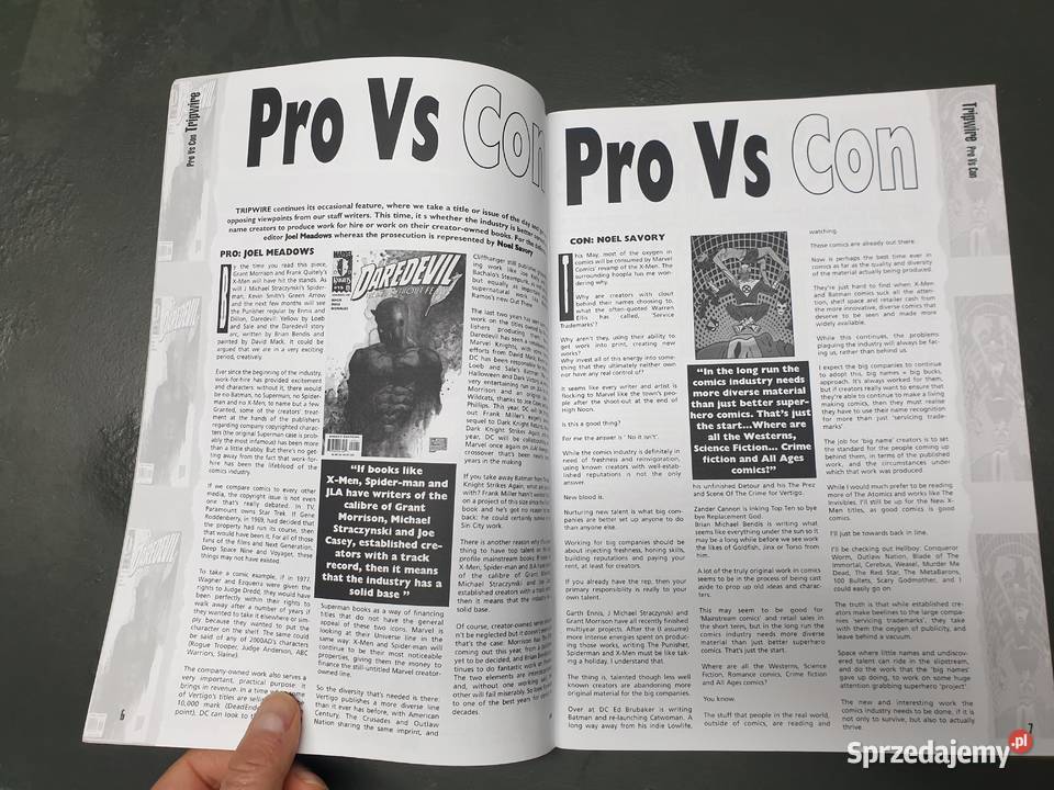 Trip Wire 5 Magazyn Komiksowy Mike Mignola Komiksy pomorskie Gdynia