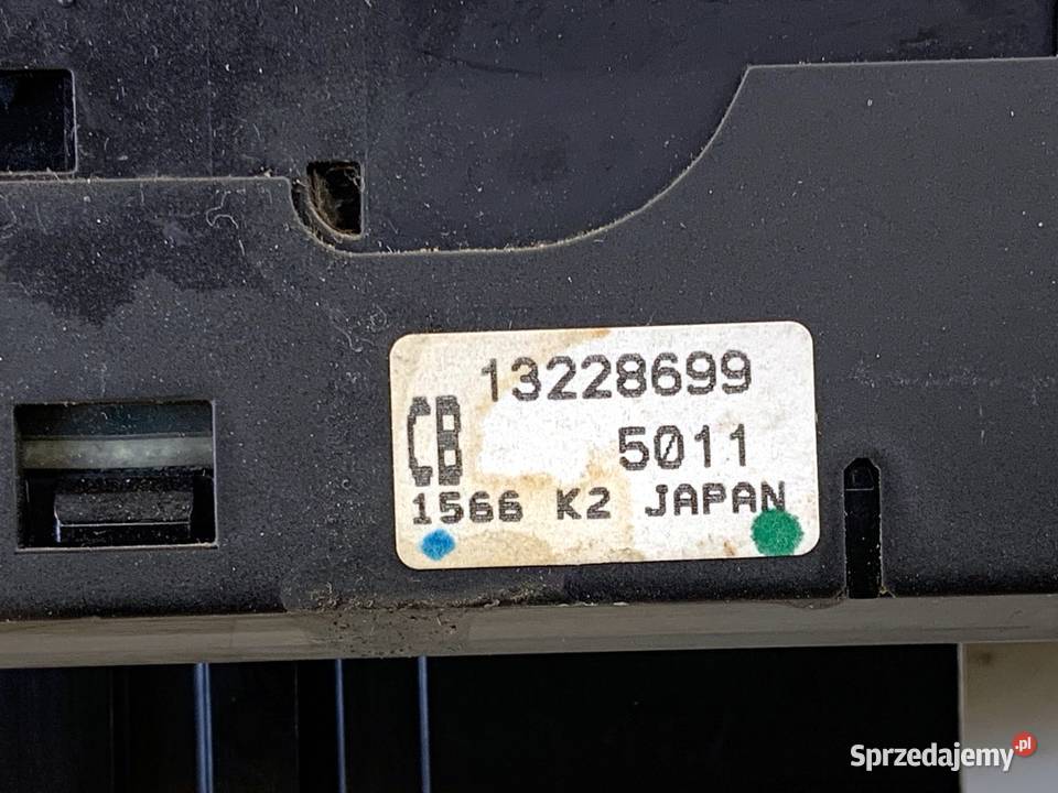 PRZEŁĄCZNIK SZYB OPEL ZAFIRA B 13228699 0519 podkarpackie