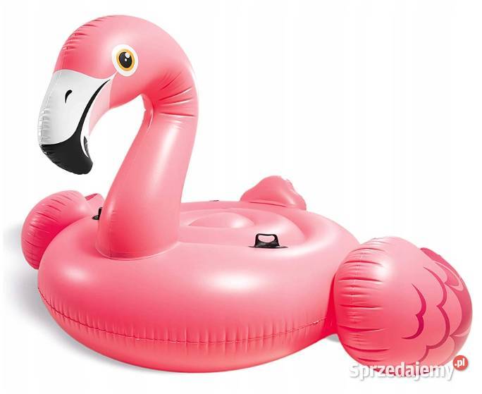 DUŻY DMUCHANY FLAMING do PŁYWANIA MATERAC mazowieckie Warszawa