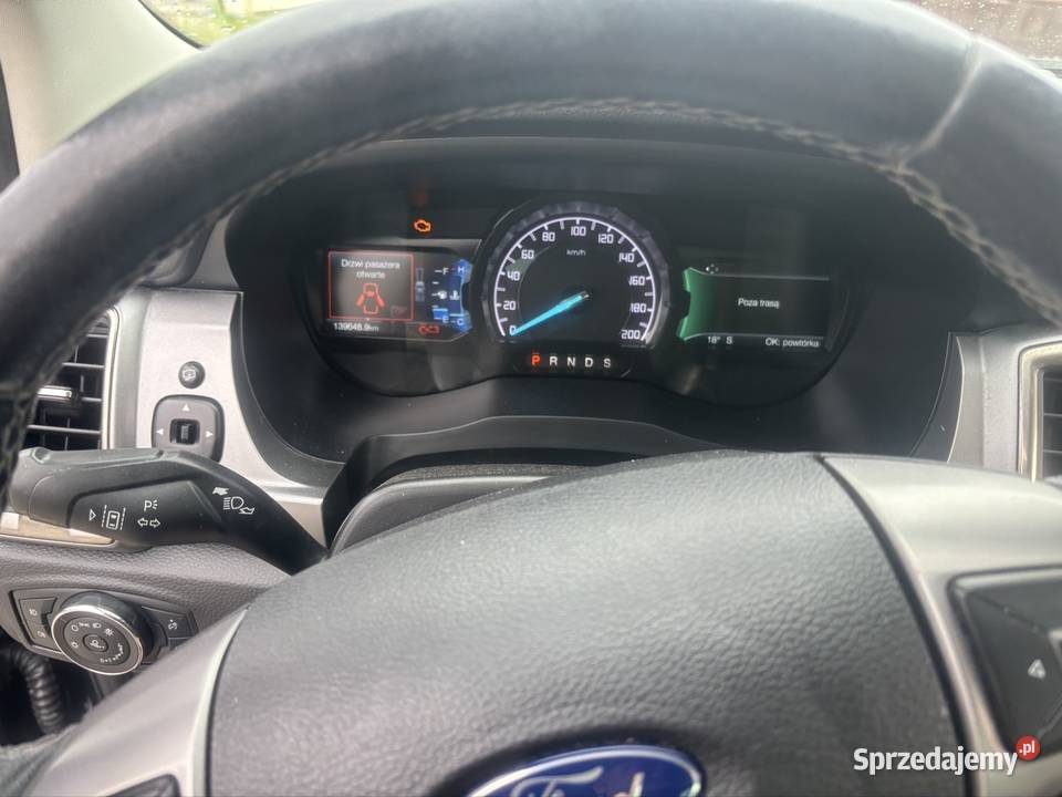 Ford ranger limited radar skórafull kurtyny powietrzne Oświęcim