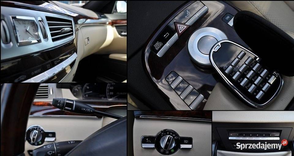 Mercedes S Klasa 320cdi 100 bezwypadkowy tuner TV Piotrków Trybunalski