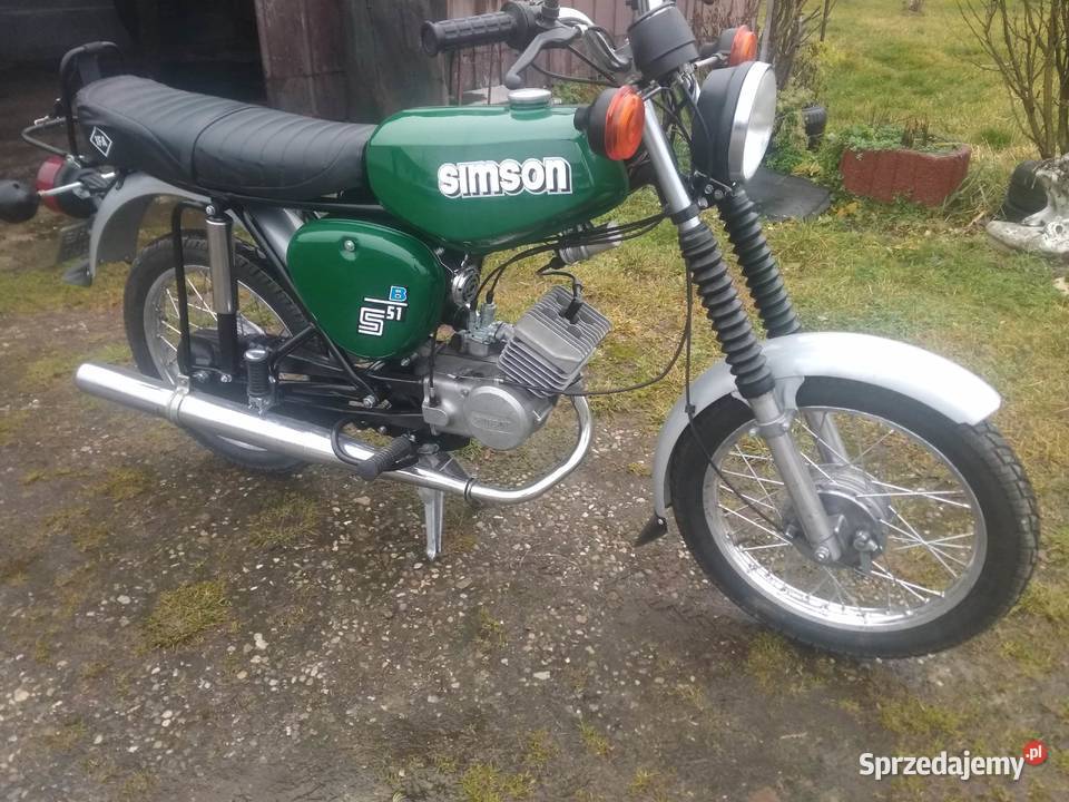 Motorower Simson S51 benzyna Simson Simson Dąbrowa Tarnowska