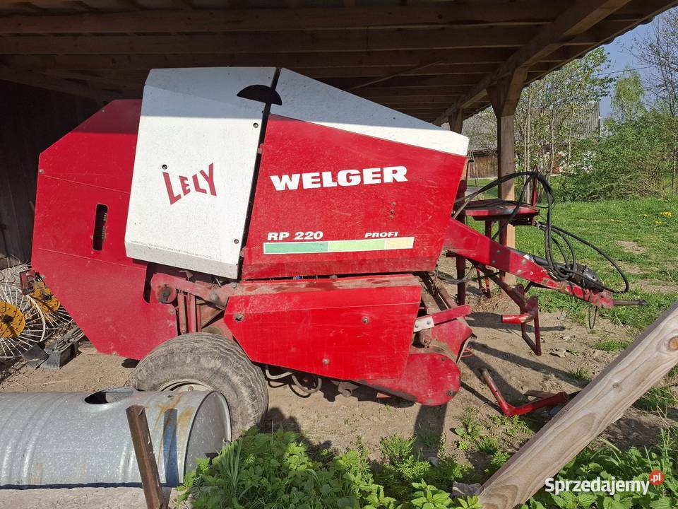 Welger rp220 profi pelne wyposażenie prasa małopolskie Gródek