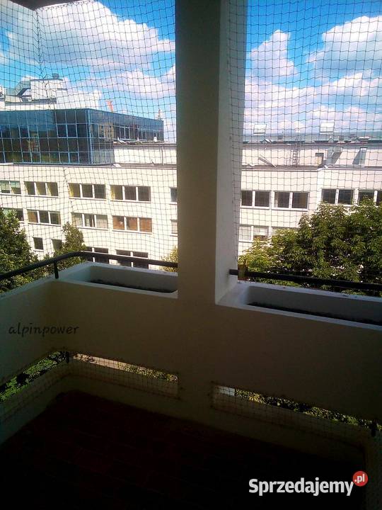 Siatka Na Balkon Wzmocniona Drutem Warszawa