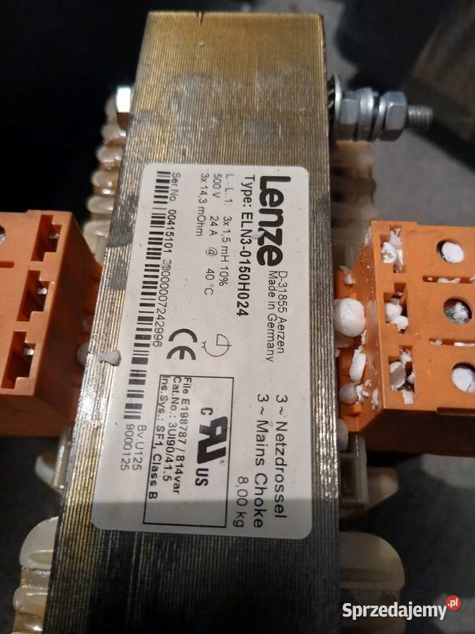Dławik sieciowy trójfazowy Lenze ELN30150H024 łódzkie