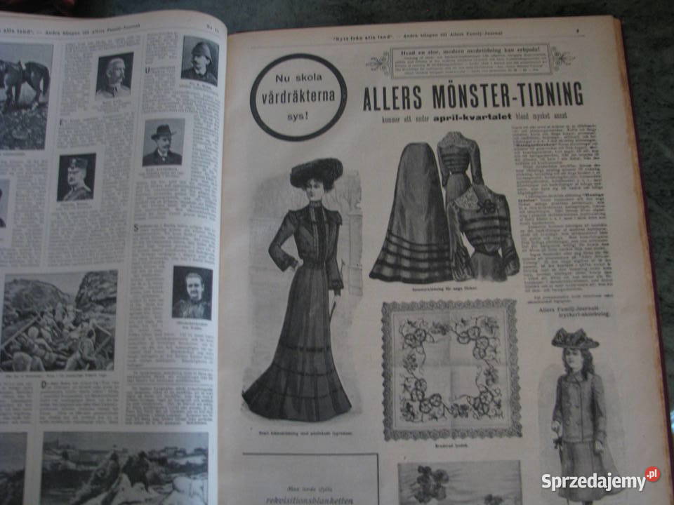 Stary JOURNAL 1902 Stockholm Bielsko-Biała