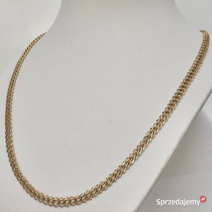 Złoty ŁAŃCUSZEK damski 585 14K cudowny mazowieckie sprzedam