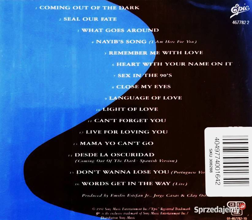 CD Nowa Wspaniały Album CD GLORIA ESTEFAN Into 1 płyta kujawsko-pomorskie Bydgoszcz sprzedam