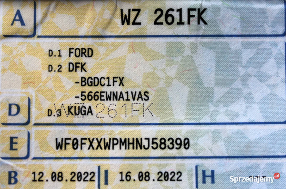 Ford Kuga STLine FV23 SalonPL Kamera Virtual 111000km Kuga Sokołów
