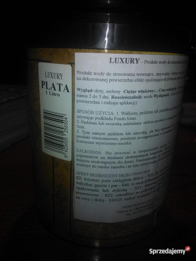 Farba metaliczna piaskowa serii LUXURY JAFEP