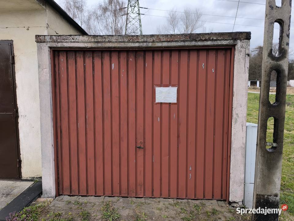 Garaż z płyt żelbetowych sprzedam Sprzedaż Łaziska Górne