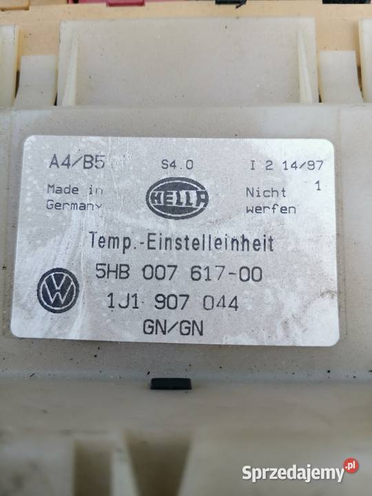 Panel klimatyzacji Passat b5 Czerwionka-Leszczyny