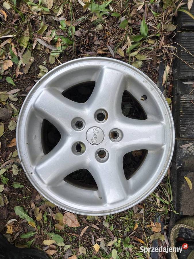 Felgi Jeep Wrangler TJ 5x113 5 sztuk Samochodowe Borzęcin Mały