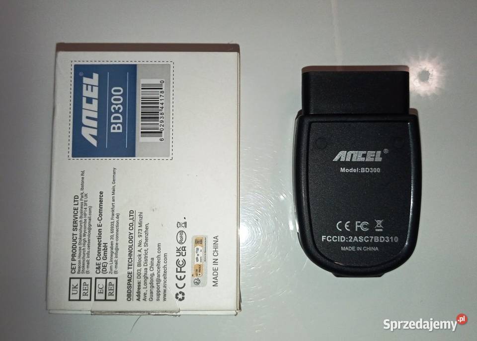 ANCEL BD300 Skaner OBD2 BMW VAG Łódź
