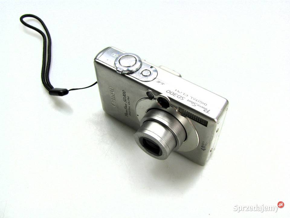 CANON POWERSHOT SD300 DIGITAL ELPH 4MPIX APARAT Brody