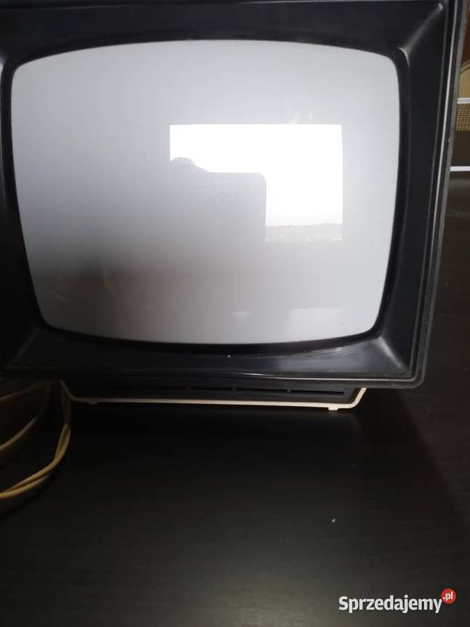 radziecki telewizor Elektronika 404D z lat 7080 Kineskopowy