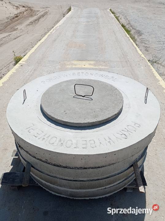 pokrywa betonowa właz 60 Pozostałe świętokrzyskie Parszów