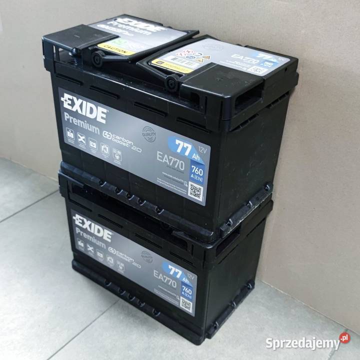 Akumulator Exide Premium 77Ah 760A PRAWY PLUS Chełm