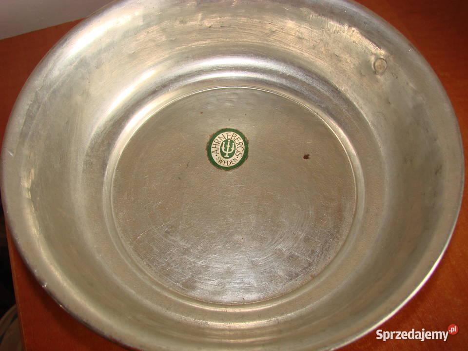 Ahrnegergs Sweden miedziana miska Pruszcz Gdański