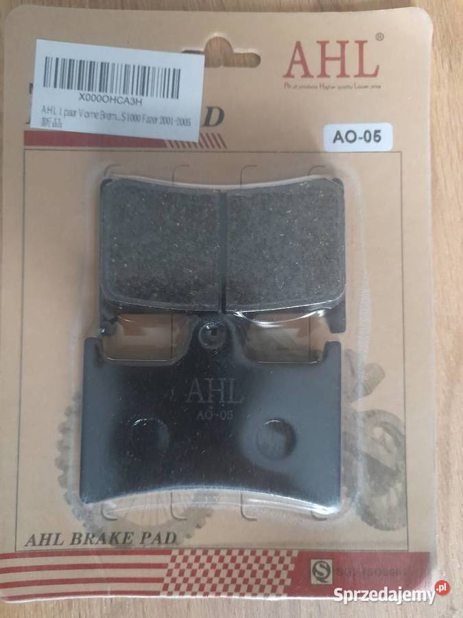 Przednie klocki hamulcowe Yamaha Klocki hamulcowe śląskie