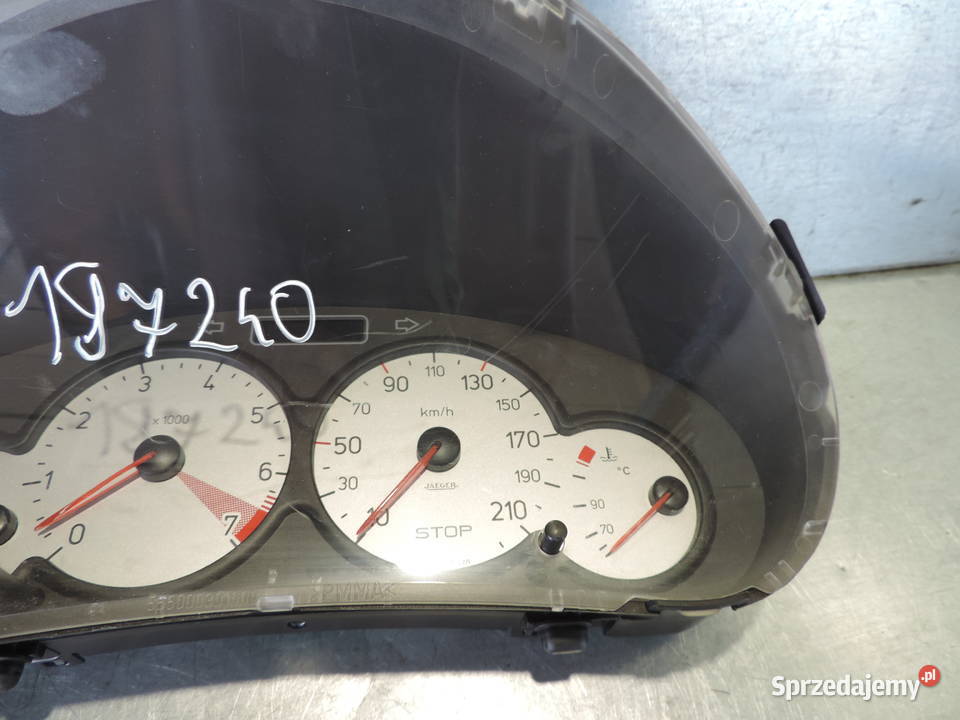 LICZNIK ZEGARY PEUGEOT 206 14 8V FL 9659729180