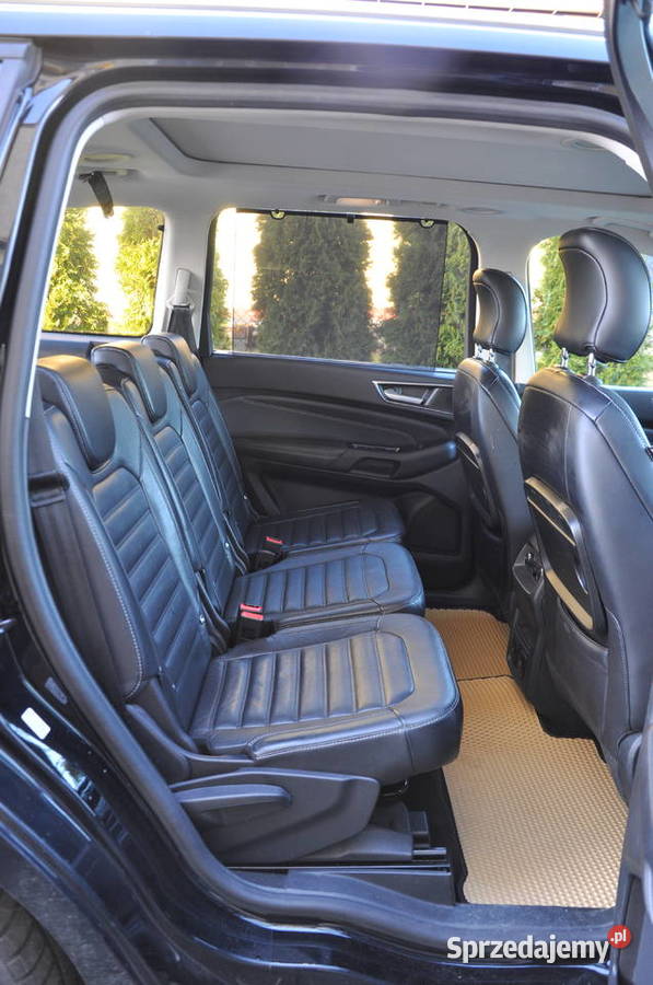 Ford Galaxy Titanium MK4 2016r czarny Rok produkcji 2016 Jasło