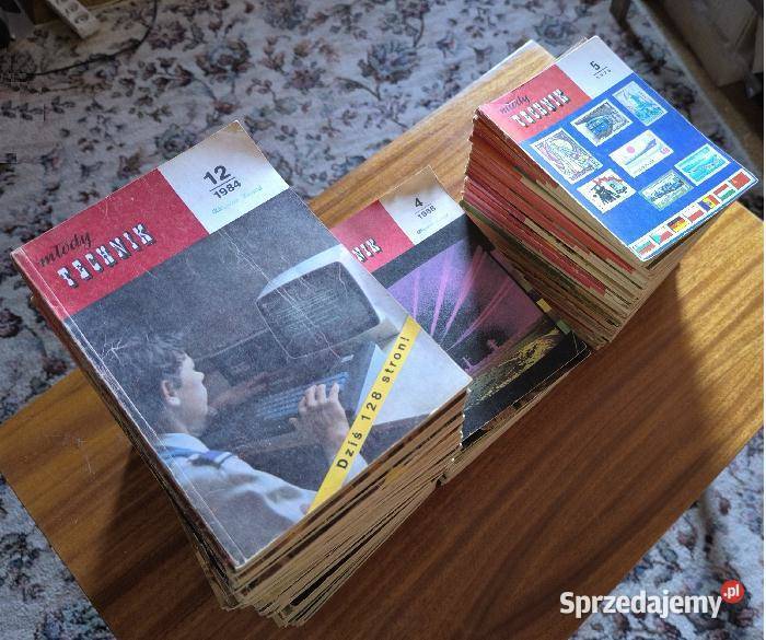 Młody Technik 19641988 stara kolekcja 96 egz PRL Antykwariat dolnośląskie Góra
