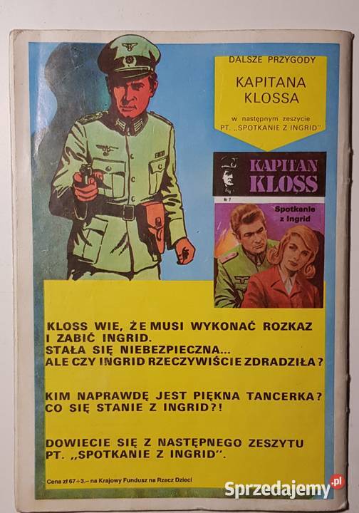 Kapitan Kloss Hasło Ściśle tajne Kuzynka Edyta miękka Łódź