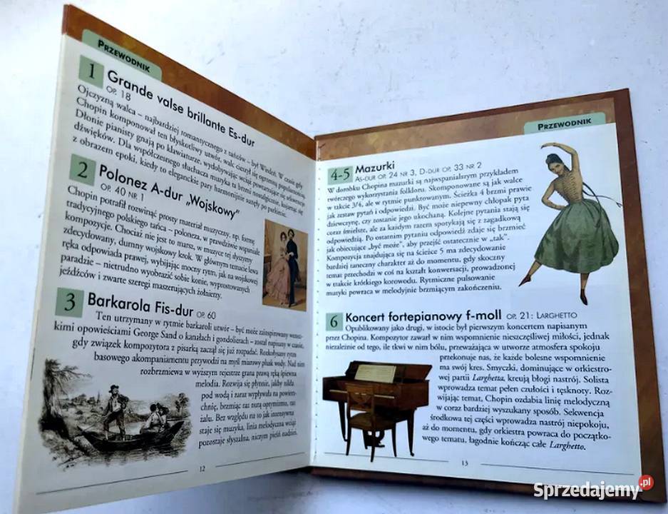 Fryderyk Chopin Magia Fortepianu CD z Książeczką CD