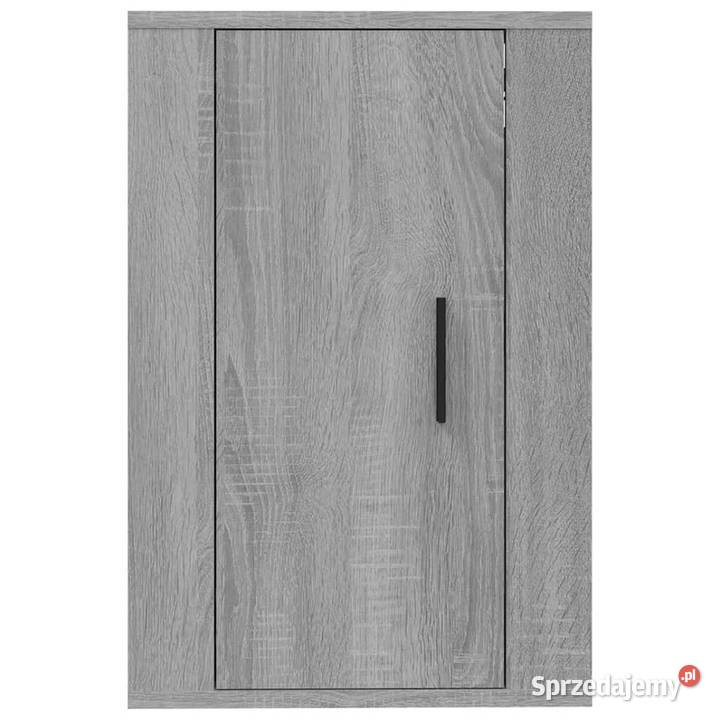 Wiszące szafki TV 2 szary dąb sonoma 40x345x60 Warszawa