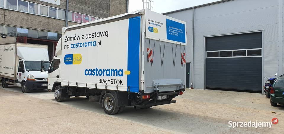 Plandeka samochodu dostawczego z reklamą Grafika, Druk, Poligrafia Białystok reklama