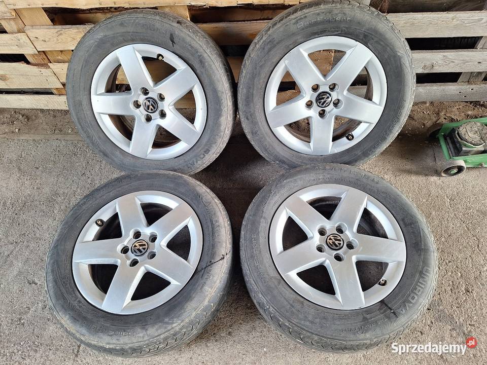 Alufelgi 5x100 15 ET38 Audi A3 Seat Leon Skoda Audi OE Choceń