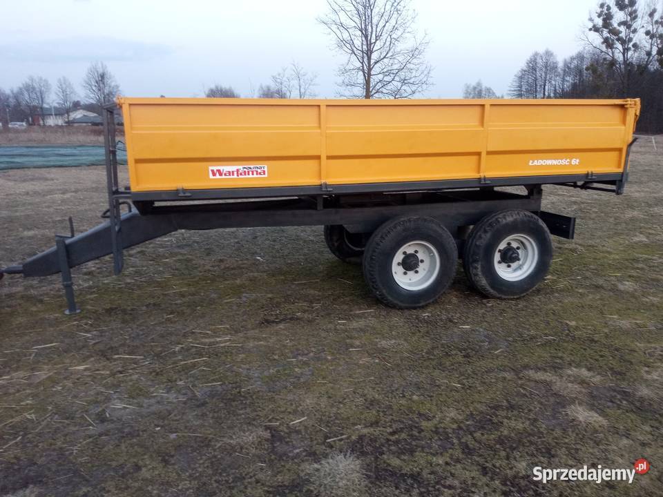 Przyczepa wywrotka tandem Radom
