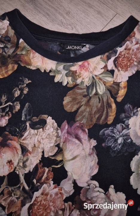 Bluza damska kwiaty floral Monki 36S Łódź