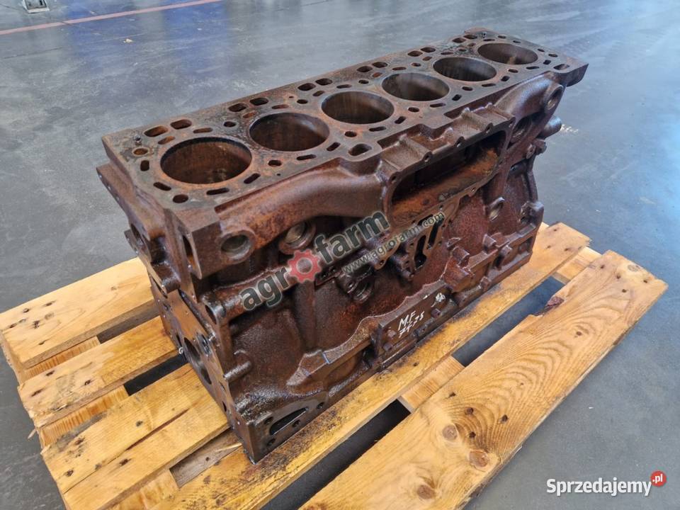 Blok silnika Massey Ferguson 7475 6480 5475 dolnośląskie Byków sprzedam