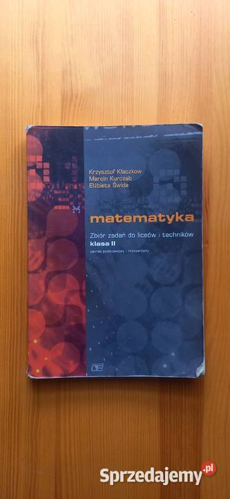 Matematyka kl 2 zbiór zadań liceum technikum miękka mazowieckie sprzedam