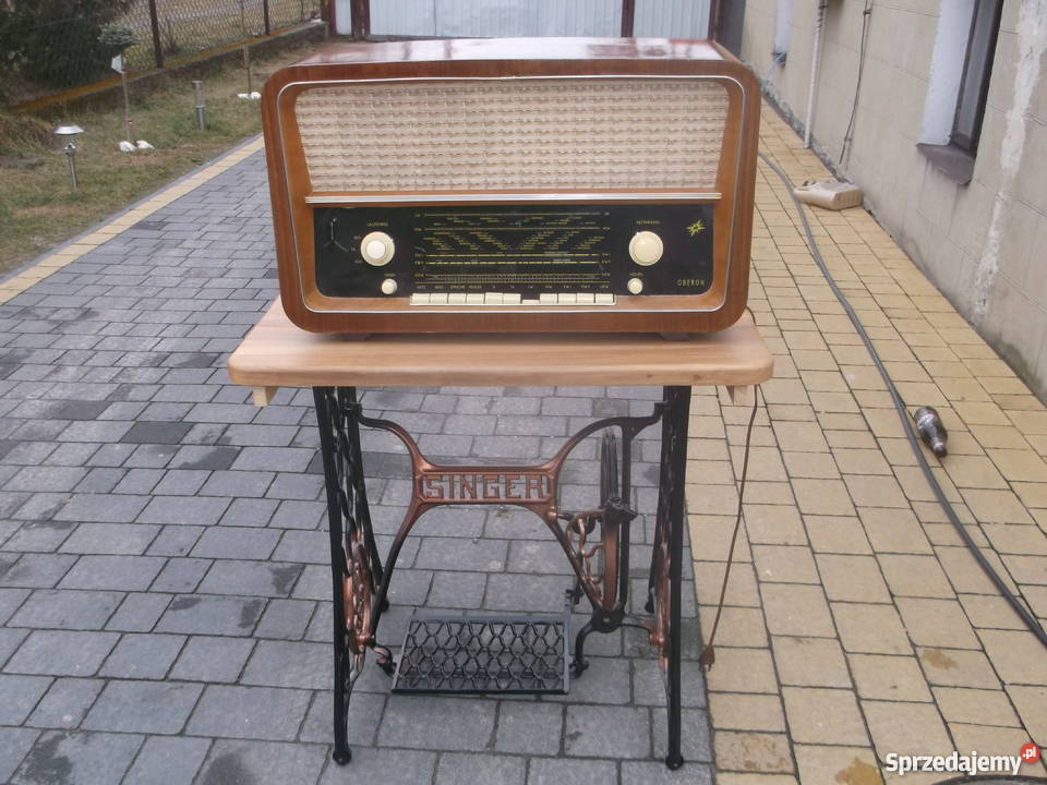 stare radio lampowe OBERON renowacji Pozostałe Gościeradów Ukazowy