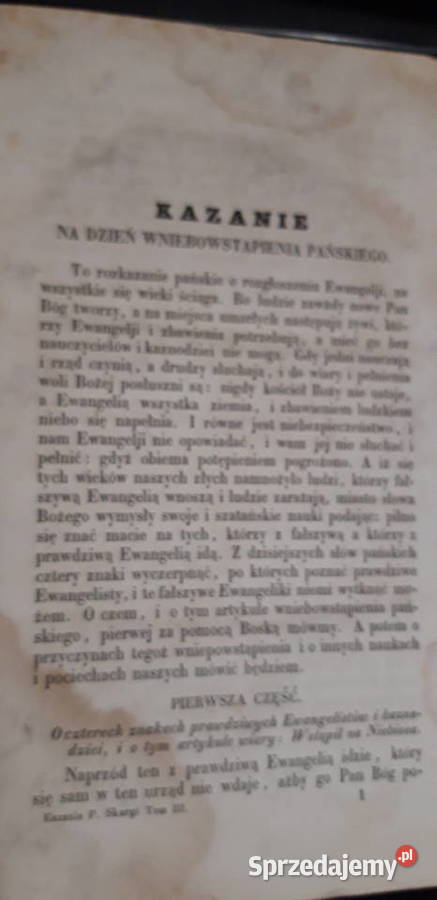 KAZANIA NA NIEDZIELE I ŚWIETA KSP SKARGIT34LIPSK wielkopolskie Iwno
