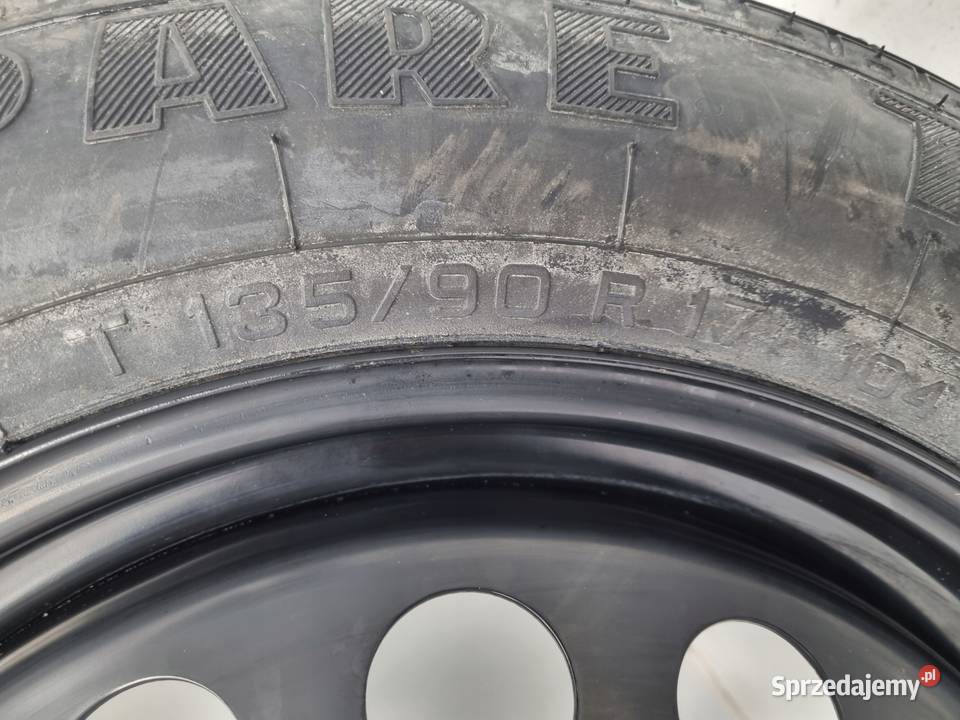 KOŁO DOJAZDOWE 13590 R17 9209872 5x108 Chełm